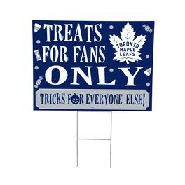 Evergreen Enterprises - Toronto Maple Leafs 18" x 24" Halloween Treats Outdoor Yard Sign - Multicolor
