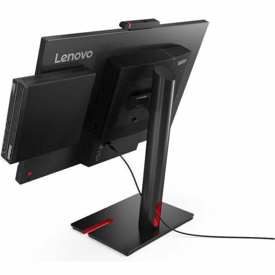 Alt View 5. Lenovo - Lenovo ThinkCentre M75q Gen 5 12RQ001PUS Desktop Computer - AMD Ryzen 7 PRO 8700GE - 32 GB - 512 GB SSD - Tiny - Black - Black.