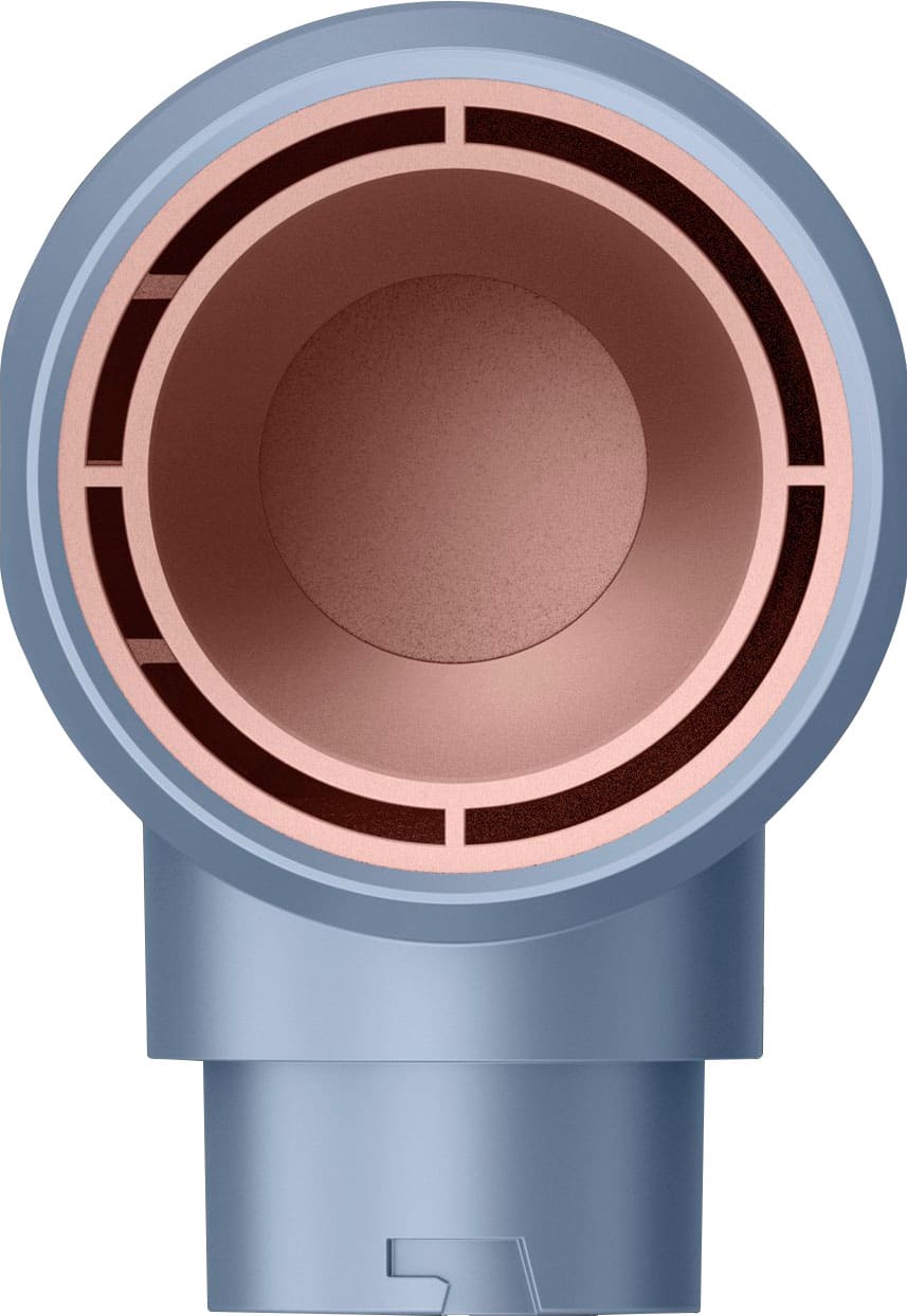 Alt View 5. Conair - InfinitiPRO by Conair DigitalAIRE Wet-to-Dry Multi Styling Wand, Powerful Hair Blow Dryer and Multi-Styler w attachments - Powder Blue.