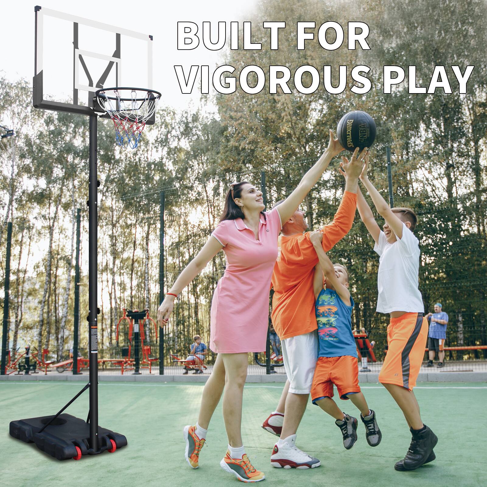 BUILT FOR VIGOROUS PLAY