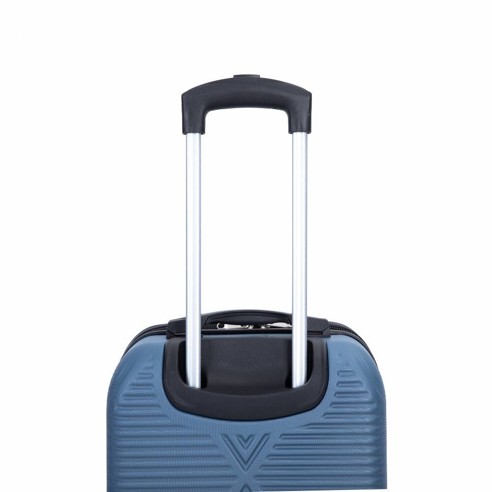 Alt View 6. Ropilly - Ropilly 4 Piece Hard Shell Luggage Set Blue Luggage Set with Spinner Wheels 14 Inch Cosmetic Train Case - Blue.