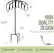 CRRTOO 8" 15" HIGH 33.5" QUALITY 7.5" DESIGN A PERFECT SOLUTION FOR YOUR YARD ORGANIZATION 7" MODERN LOOK EASY ASSEMBLY STURDY STRUCTURE