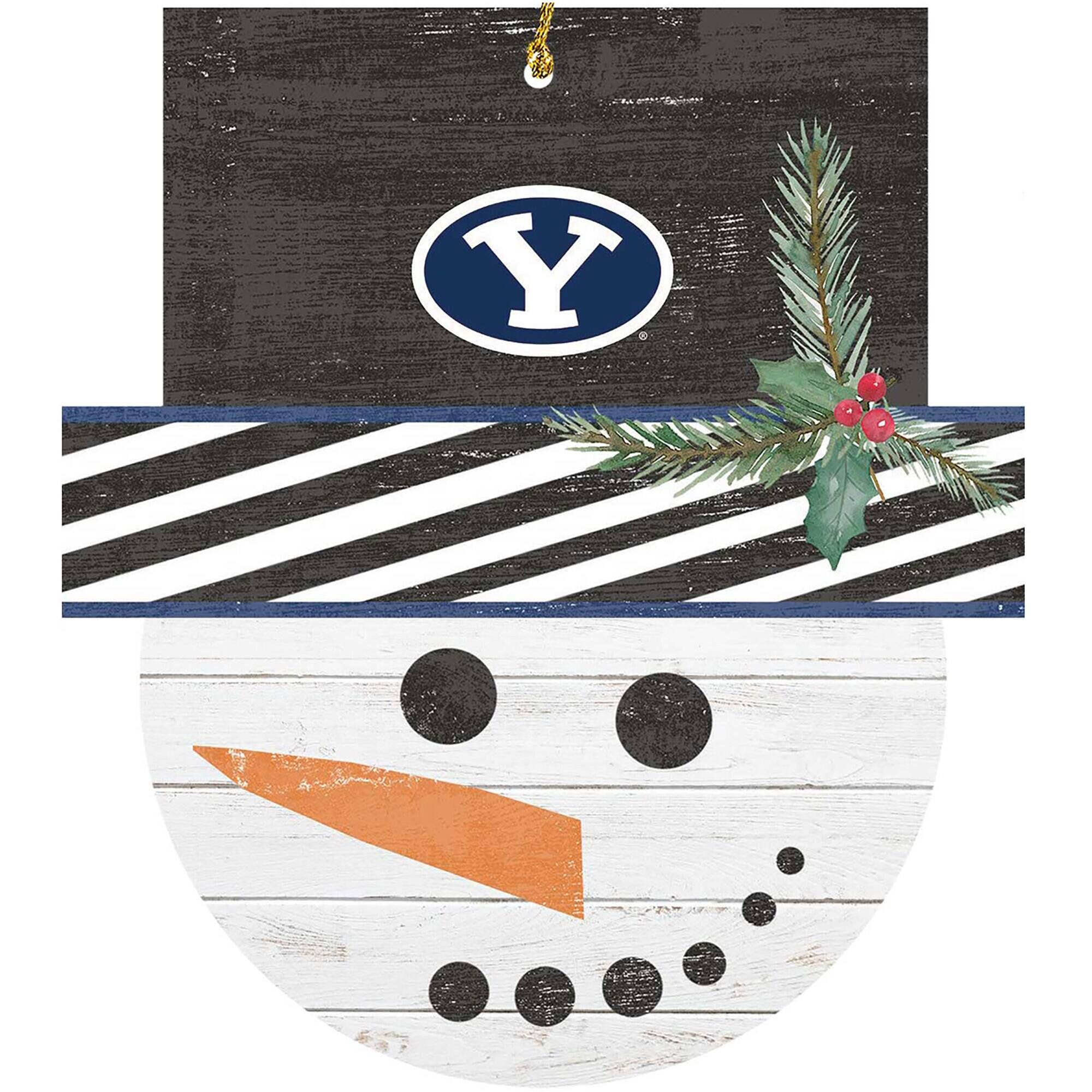 Alt View 3. Jardine - BYU Cougars Ornament Bundle - White.