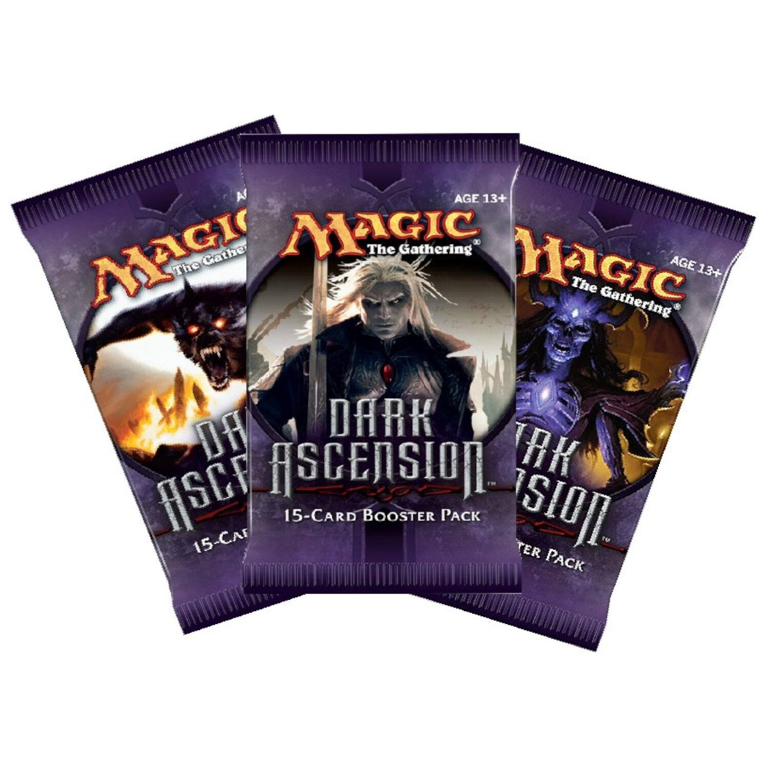 A AGE 13+ MAGIC The Gathering The MAGIC AGE 13+ The Gathering DARK ASCENSION 15-CARD BOOSTER PACK