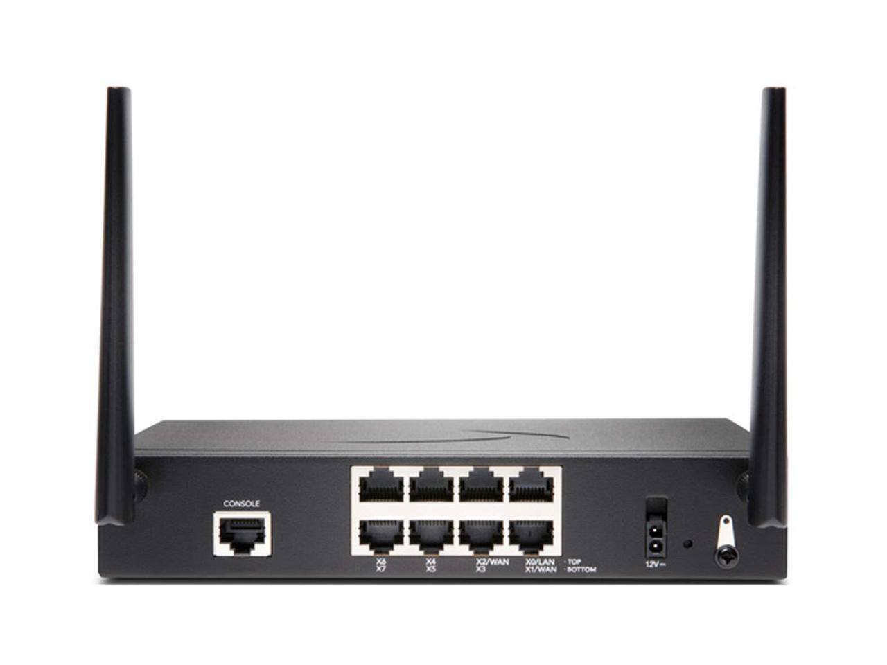 CONSOLE X6 X XA XS X2/WAN XO/LAN TOP X3 XI/WAN BOTTOM 12V-