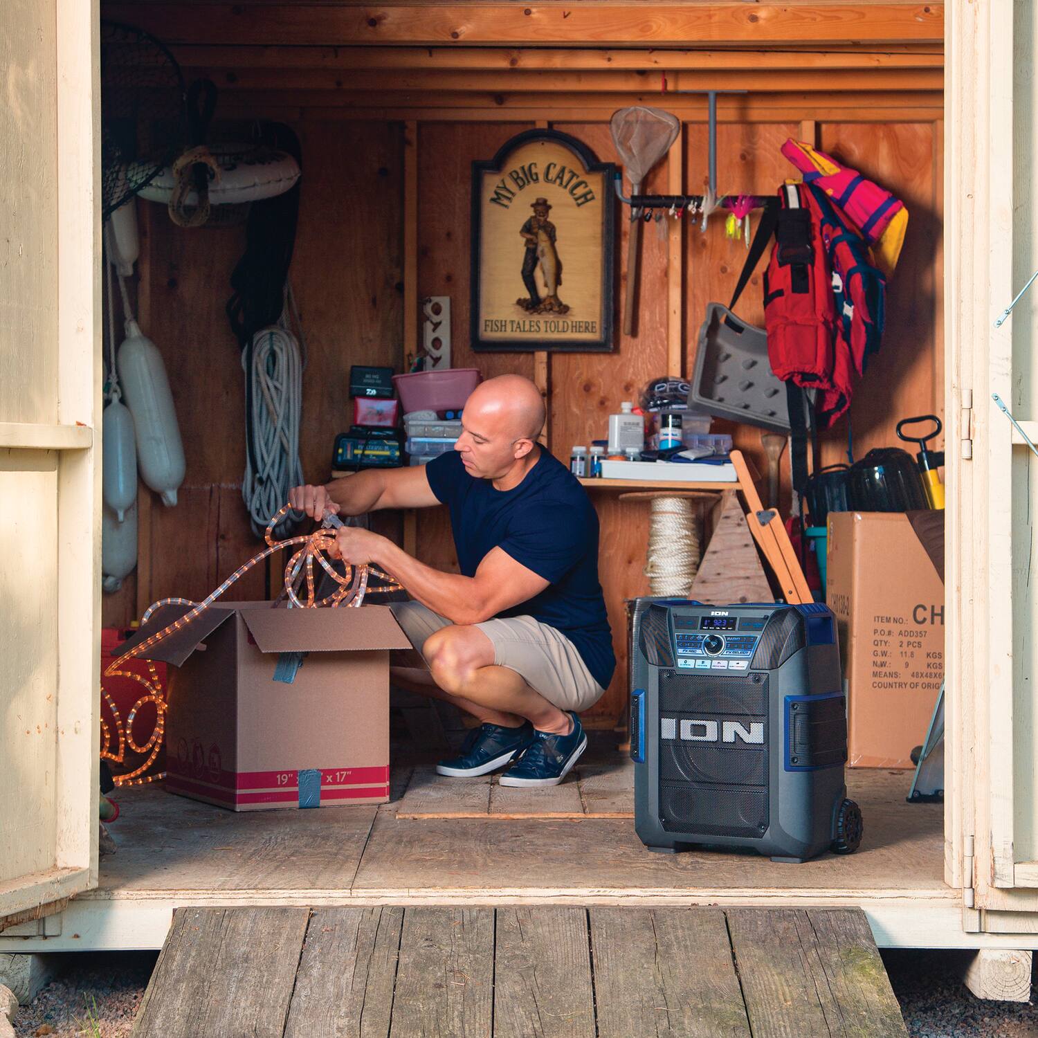 BIG CATCH MY FISH TALES TOLD HERE - PHS  
i ENIT - ...E I : : O : : - . - 211 IIEMNO  
CH P AS0217 SIT - PCS CN 1a ROS - 1 d REANE ..EAS COUNTRY L ORIO 0n 19" x17" a ION