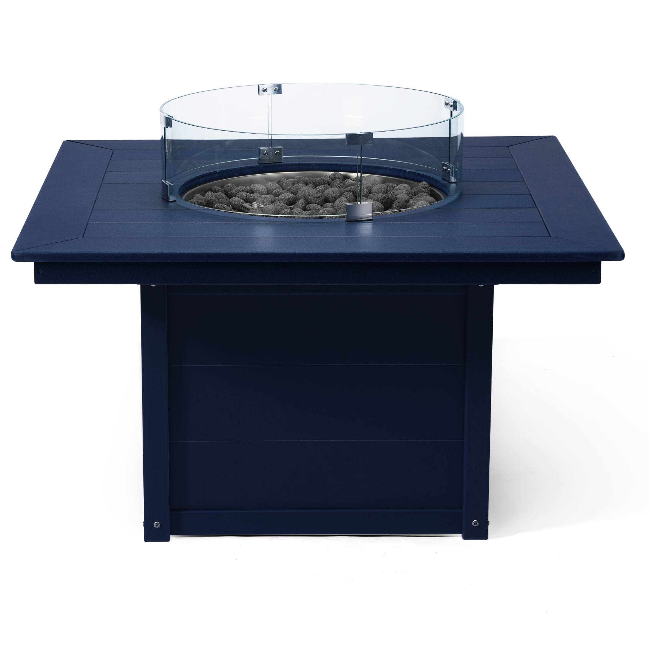 Back. WestinTrends - WestinTrends Helios 42" Modern Outdoor Patio Propane Square Fire Pit Table.
