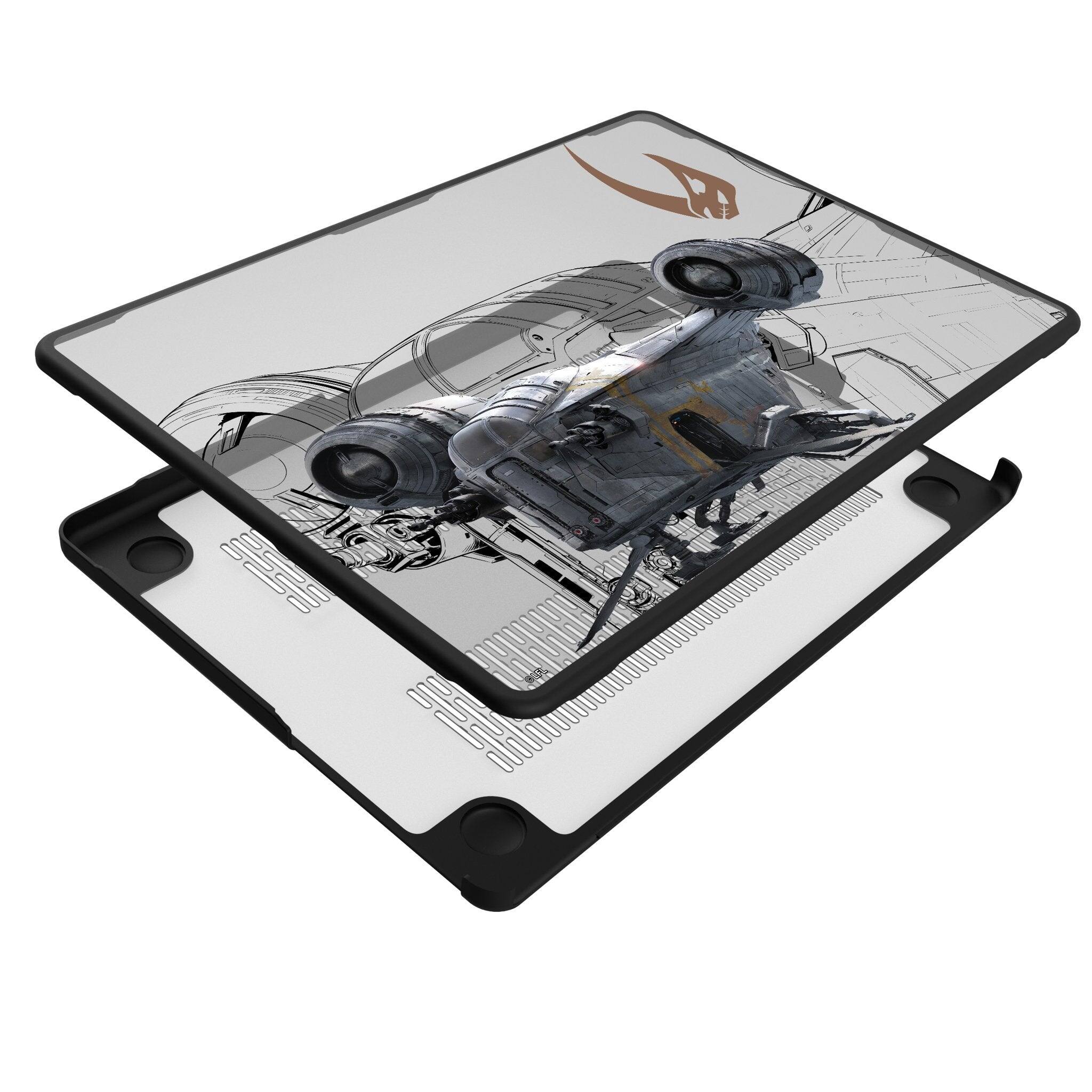 Back. Keyscaper - Star Wars: A New Hope FactionTech Laptop Case - Apple MacBook Pro 16-inch (2021)/(2023) - Razor Crest.