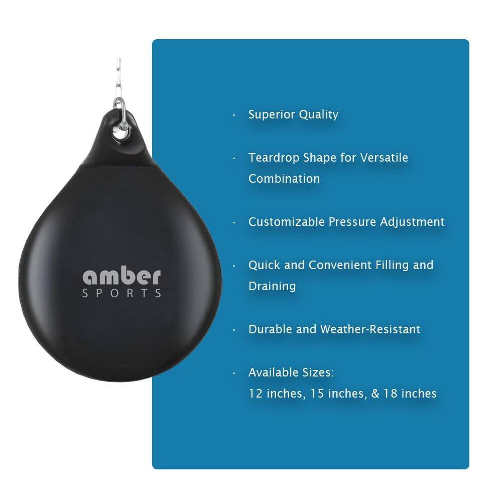 Superior Quality  
Teardrop Shape for Versatile Combination  
Customizable Pressure Adjustment  
Quick and Convenient Filling and Draining  
Durable and Weather-Resistant  

Available Sizes:  
12 inches, 15 inches, & 18 inches