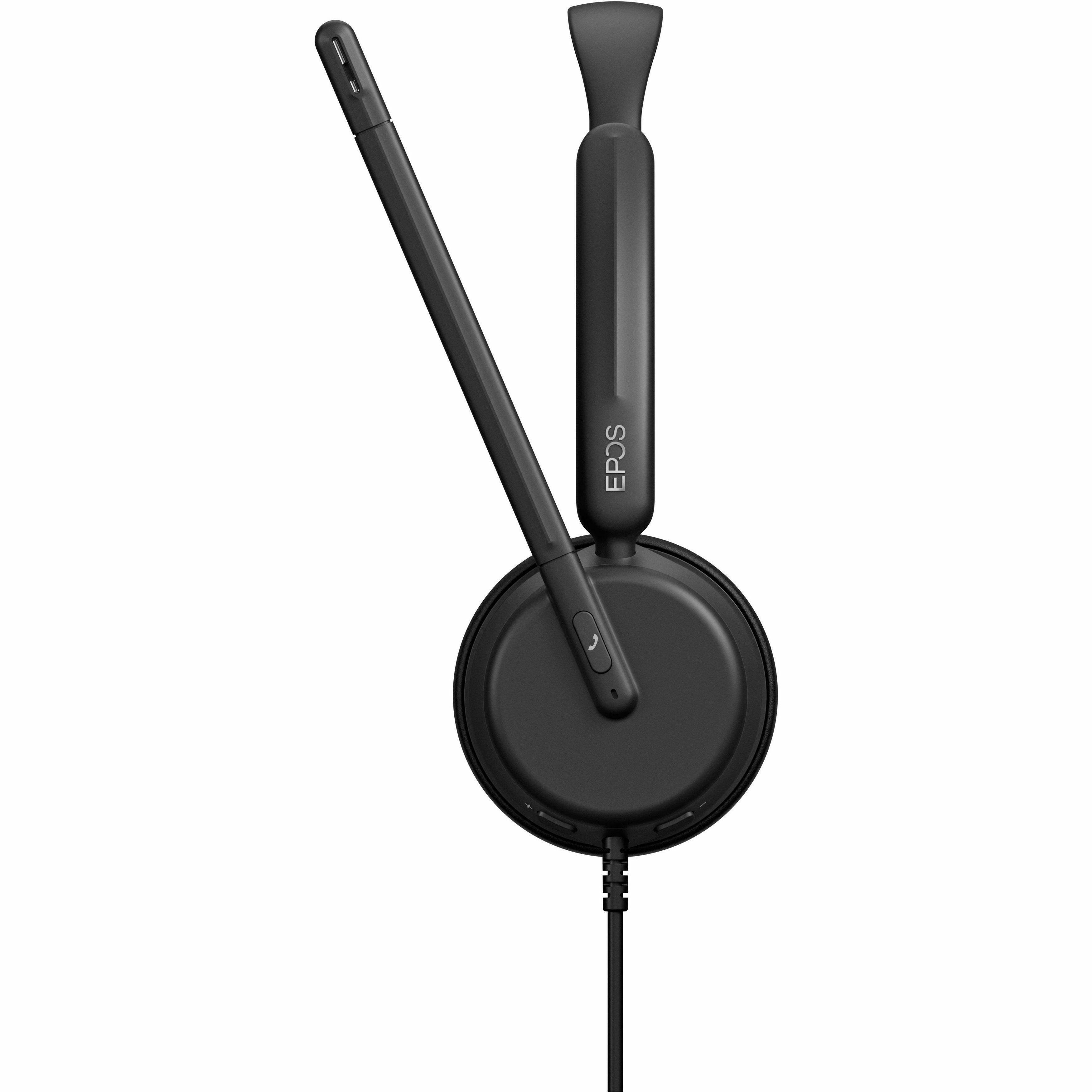 Alt View 6. EPOS - EPOS IMPACT 460 Headset - Designed to work with leading UC platforms - Stereo - USB Type C - Wired - 32 Ohm - 20 Hz to - Red.