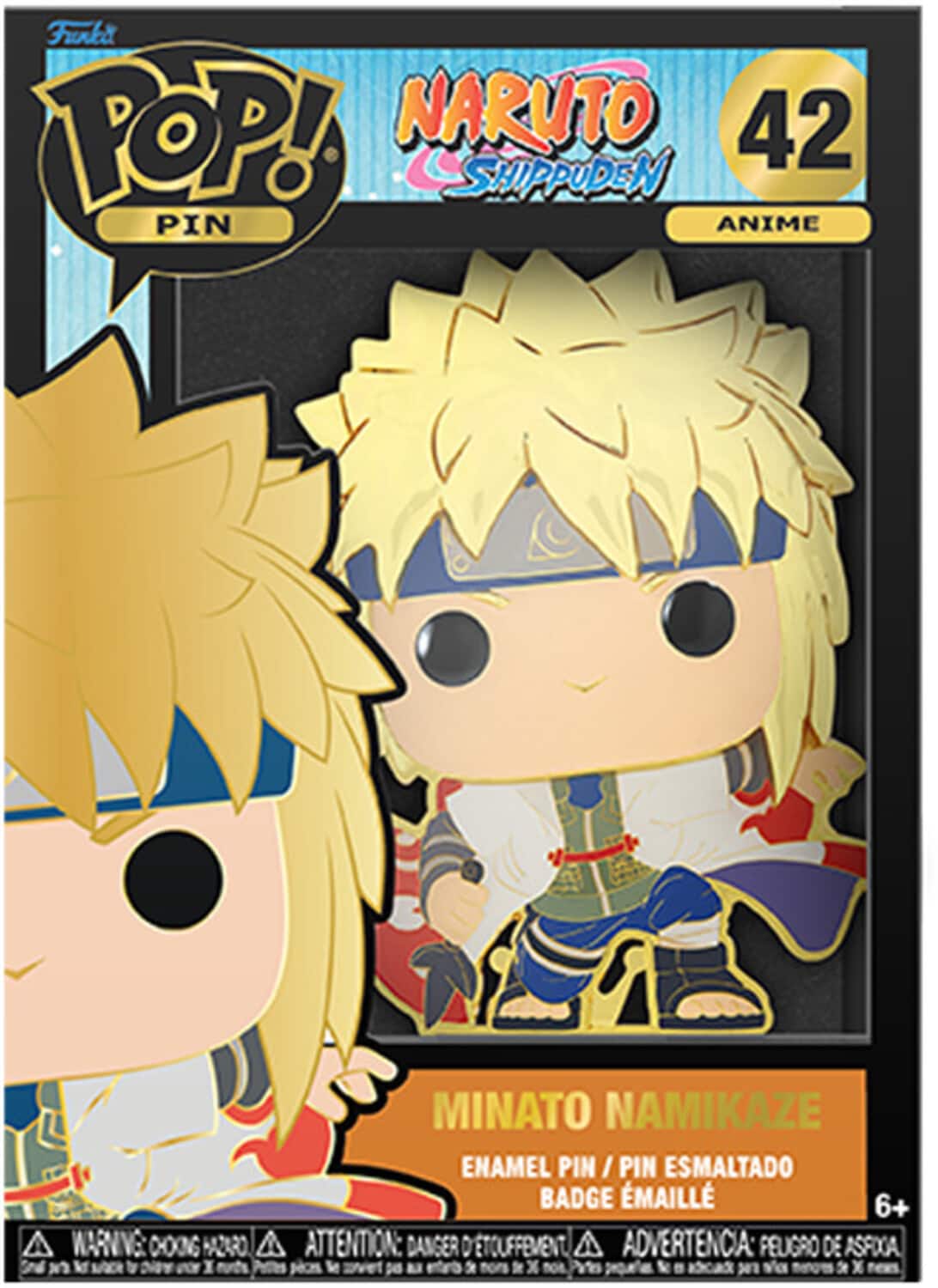 FUNKO POP! PINS NARUTO: MINATO NAMIKAZE APPAREL Multicolor