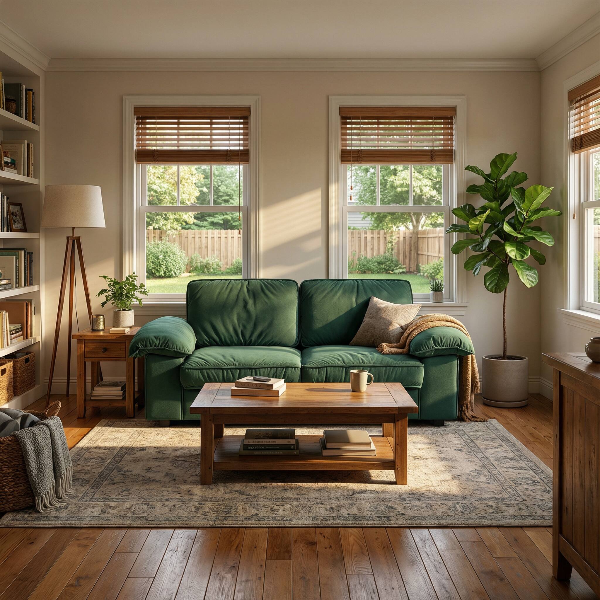 Alt View 5. Anysun - 78.7" Velvet 2-Seat Storage Loveseat - Space-Saving Compact Couch for Small Apartments. - Green.