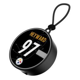 Keyscaper - Cameron Heyward Pittsburgh Steelers Bluetooth IP67 Waterproof Speaker - Black