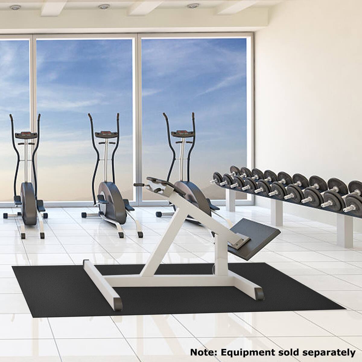 Note: Equipment sold separately.