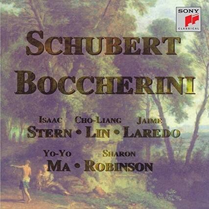 SONY CLASSICAL
SCHUBERT
BOCCHERINI
Isaac Stern
Cho-Liang Lin
Jaime Laredo
Yo-Yo Ma
Sharon Robinson