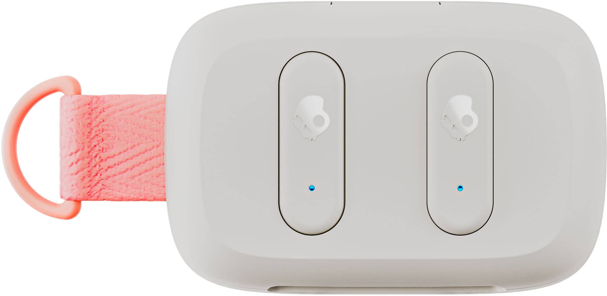 Alt View 2. Skullcandy - Dime 3 True Wireless Bluetooth In-Ear Earbuds - Bone/Orange.