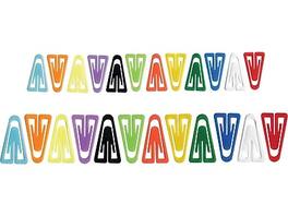 Advantus - Paper Clips, Medium, 500/Box - Assorted Colors