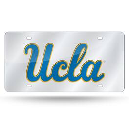 Rico Industries - UCLA Bruins Mirrored Laser Cut License Plate Laser Tag - Multi