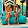 Jaxx - Lavista Outdoor Bean Bag Loveseat / Modern Patio Sofa - Cancun