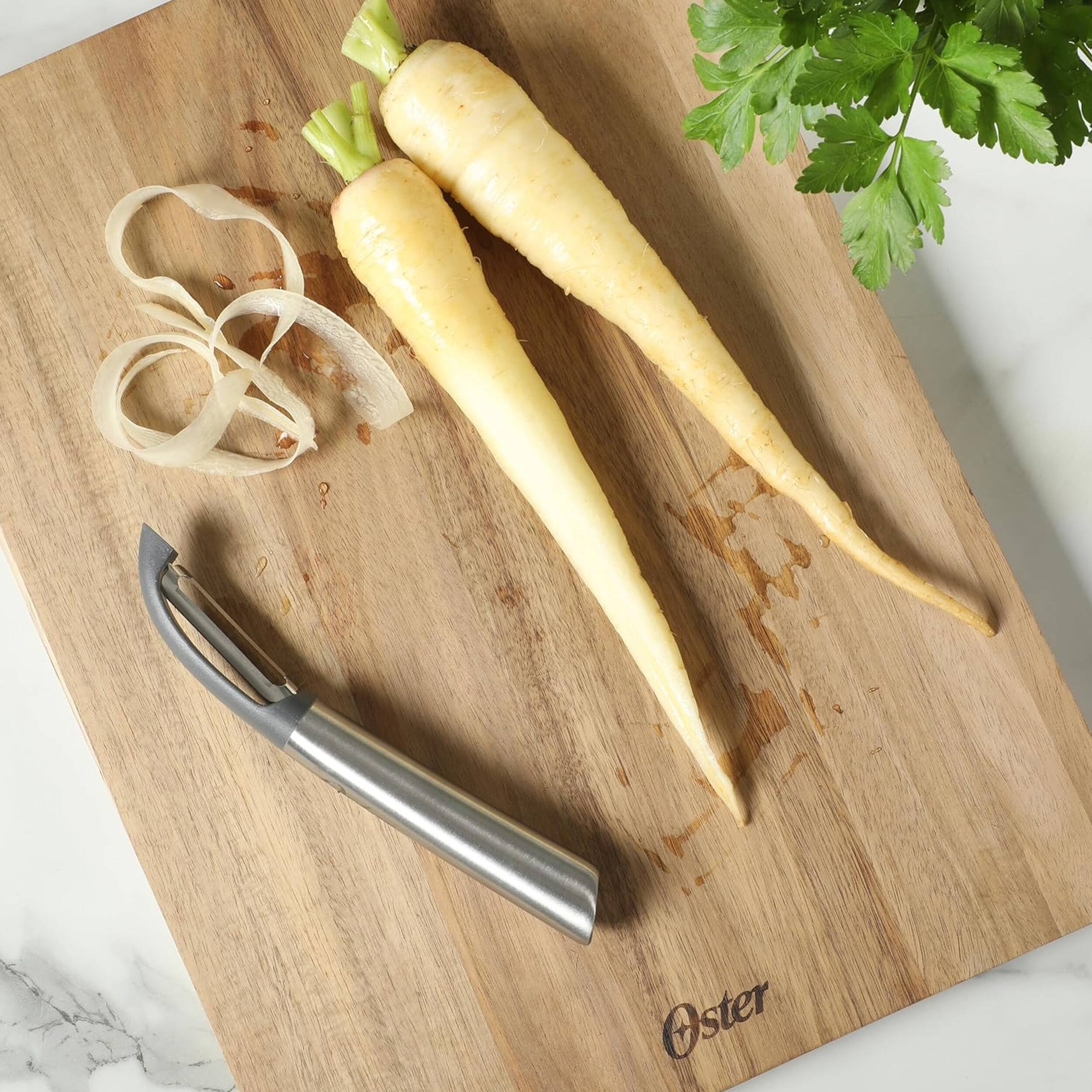 Alt View 3. Oster - Oster Chadswyck 7.9 Inch Stainless Steel Straight Peeler in Silver.