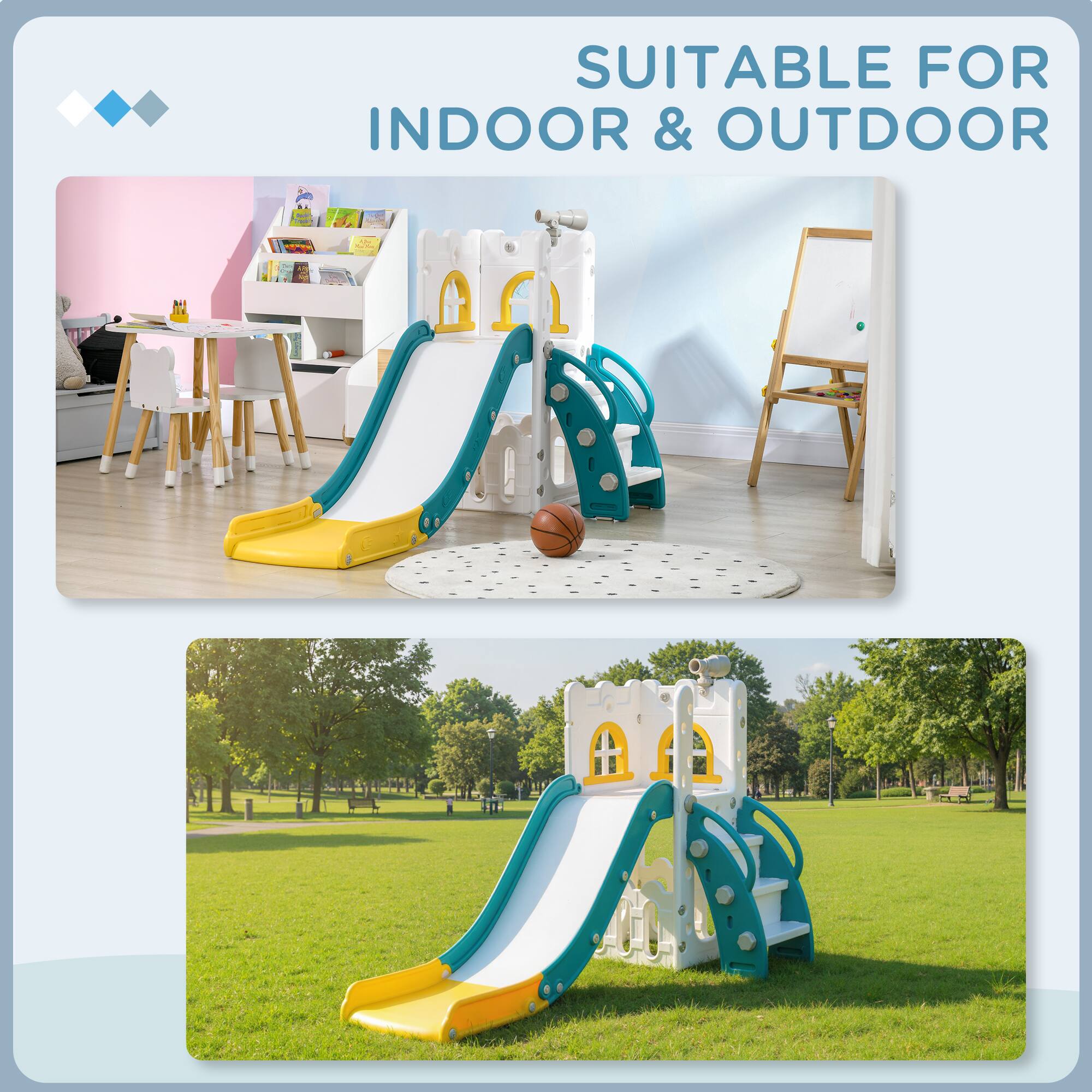 SUITABLE FOR INDOOR & OUTDOOR