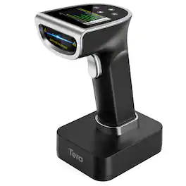 Tera - 2D Barcode Scanner with Screen and Charging Cradle HW0015