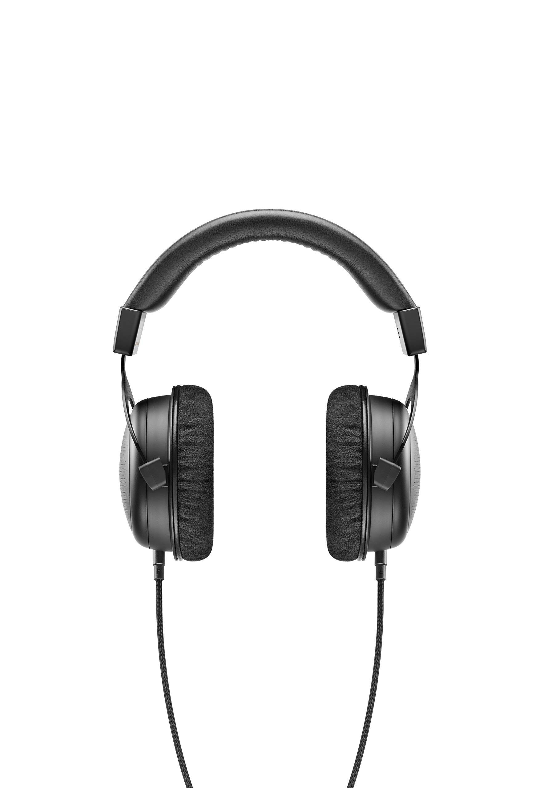 Left. Beyerdynamic - Beyerdynamic T1 3rd Gen Dynamic High-End Tesla Headphones - Black.