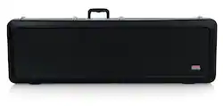 Gator Cases - Deluxe Molded Bass Case - Black - Front_Zoom