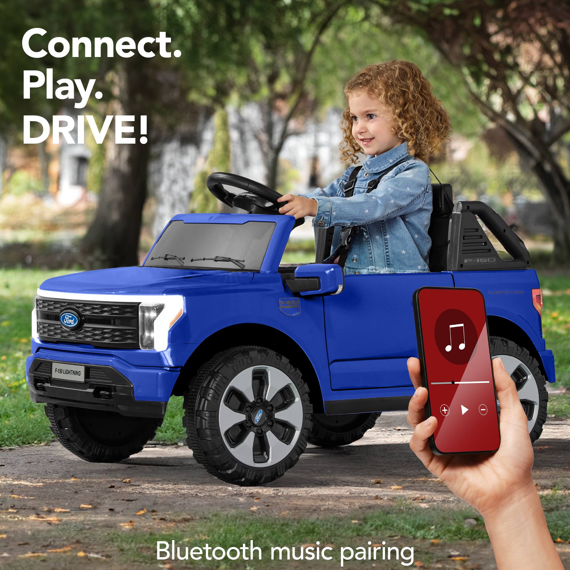 Connect. Play. DRIVE! Bluetooth music pairing