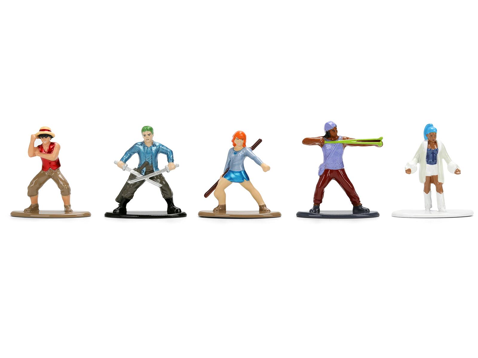Alt View 3. Jada - Set of 12 Diecast Figures "One Piece" (2023-Current) TV Series "Metalfigs" Series Diecast Models by Jada.