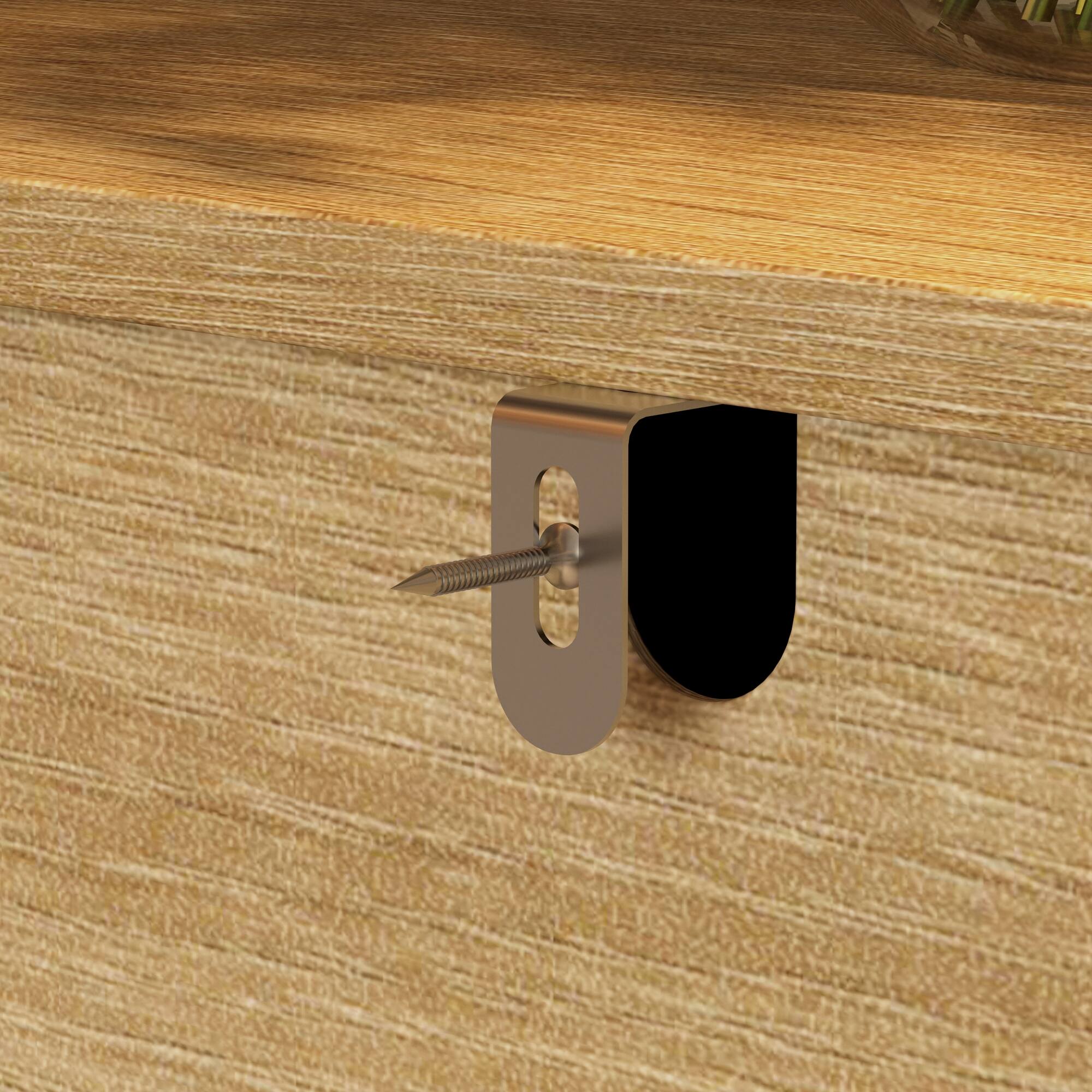 Alt View 8. FUFU & GAGA - FUFU&GAGA 9 - Drawer Horizontal Dresser with Japandi - Inspired Design - Wooden.