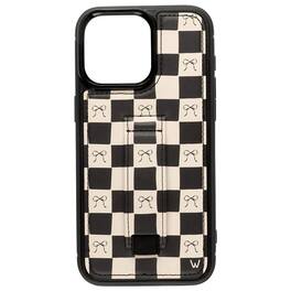 Walli Cases - iPhone 17 Air Walletless Case with Finger Strap - Bow Noir