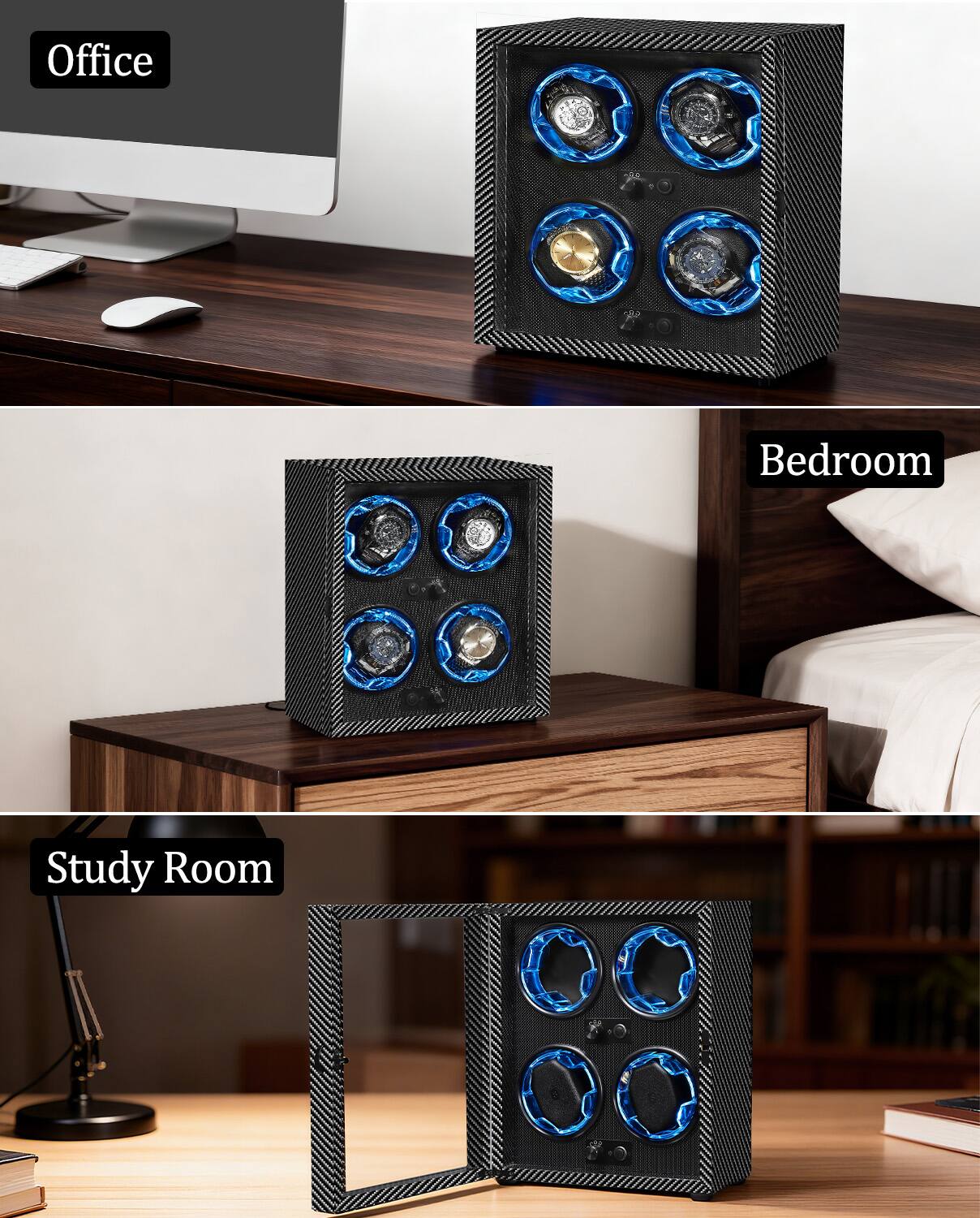 Office  
Bedroom  
Study Room