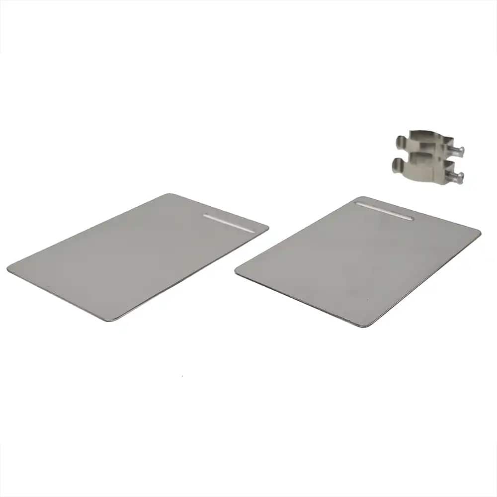 Microvisor - MVSB Side Panel with Adapter - Stainless Steel