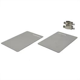 Microvisor - MVSB Side Panel with Adapter - Stainless Steel