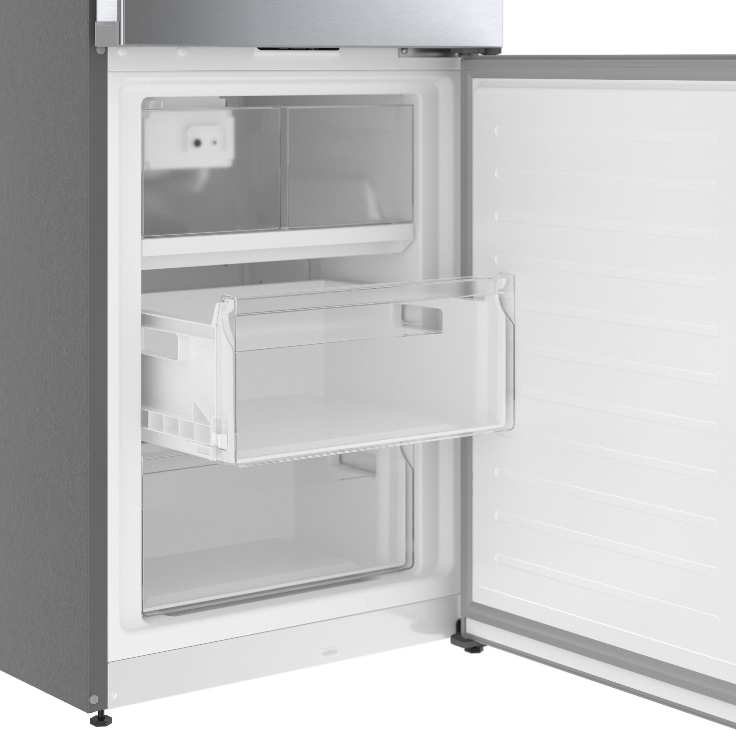 Alt View 12. Bosch - 800 Series 12.8 Cu. Ft Bottom-Freezer Counter-Depth Smart Refrigerator with Internal Ice and Water Dispenser - Stainless Steel.