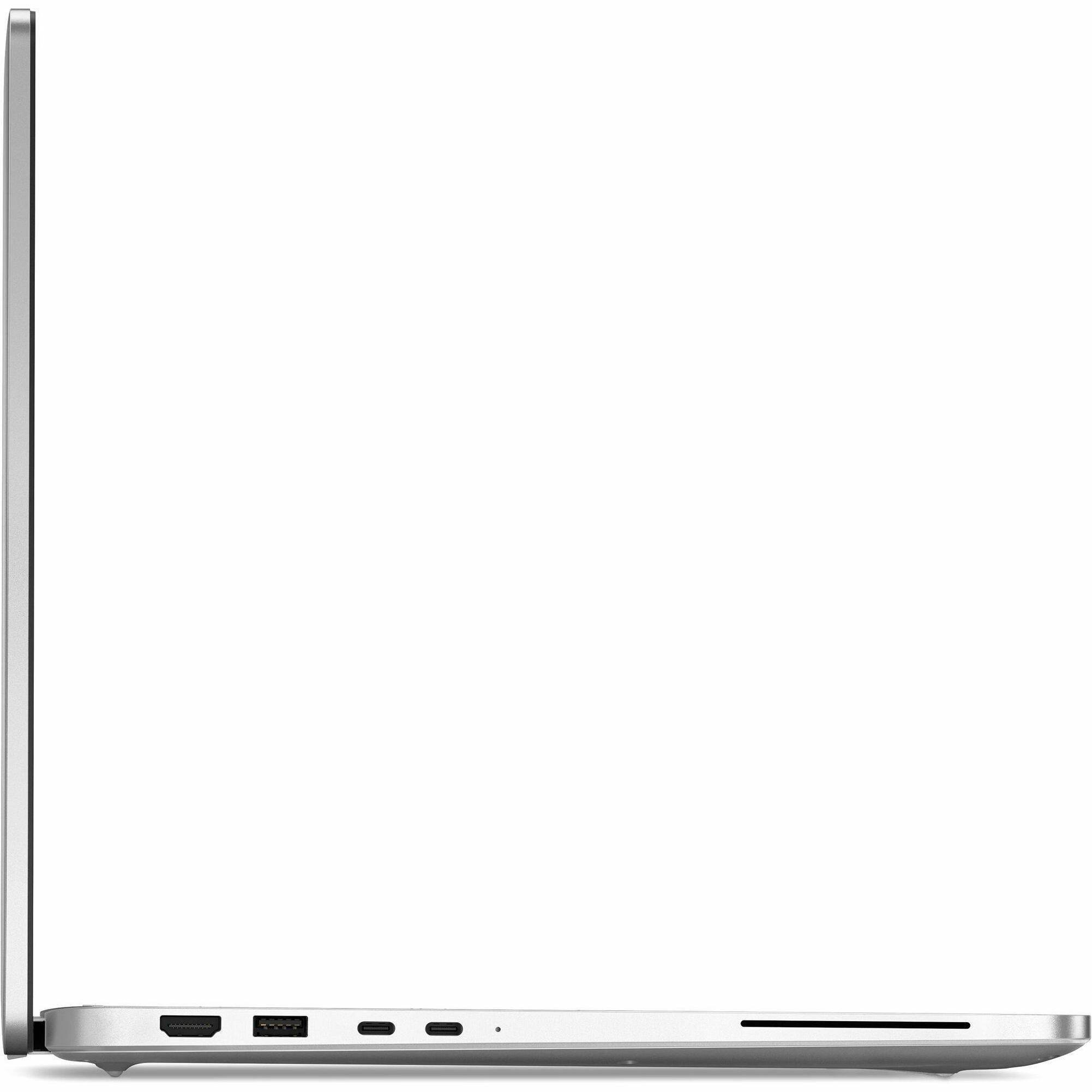Alt View 3. Dell - Dell Pro 16 Plus PB16250 16" Notebook - Full HD Plus - 60 Hz - Intel Core Ultra 5 235U - vPro Technology - 16 GB - 512 - Unknown.