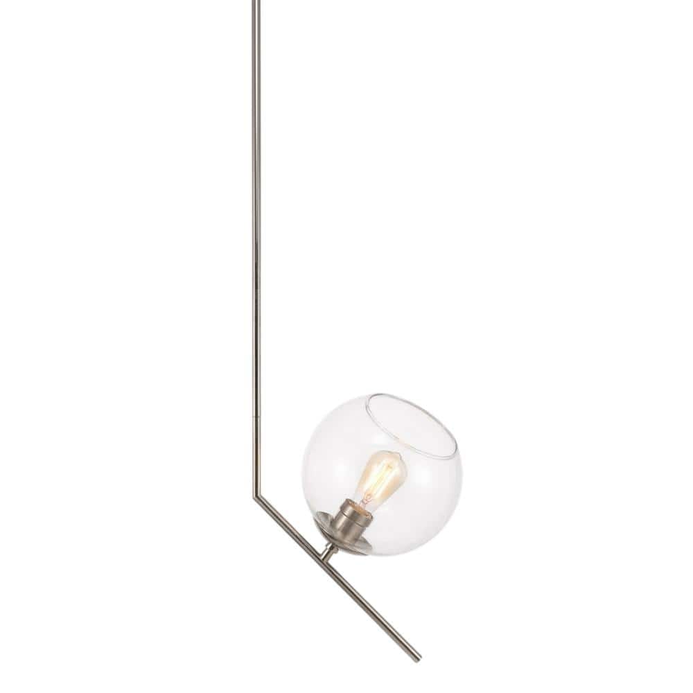 Living District - Ryland 1 Light Pendant - Chrome And Clear Glass price history on PriceWatchPro