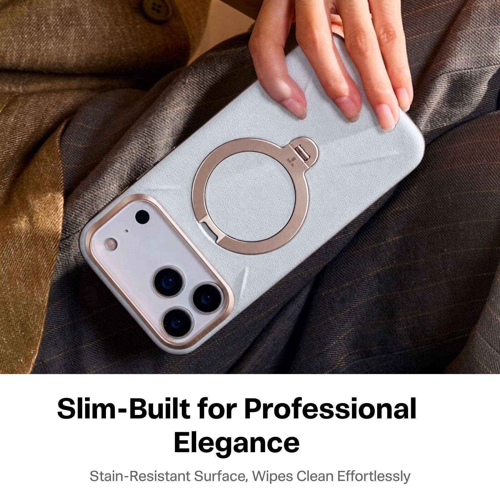 Slim-Built for Professional Elegance  
Stain-Resistant Surface, Wipes Clean Effortlessly