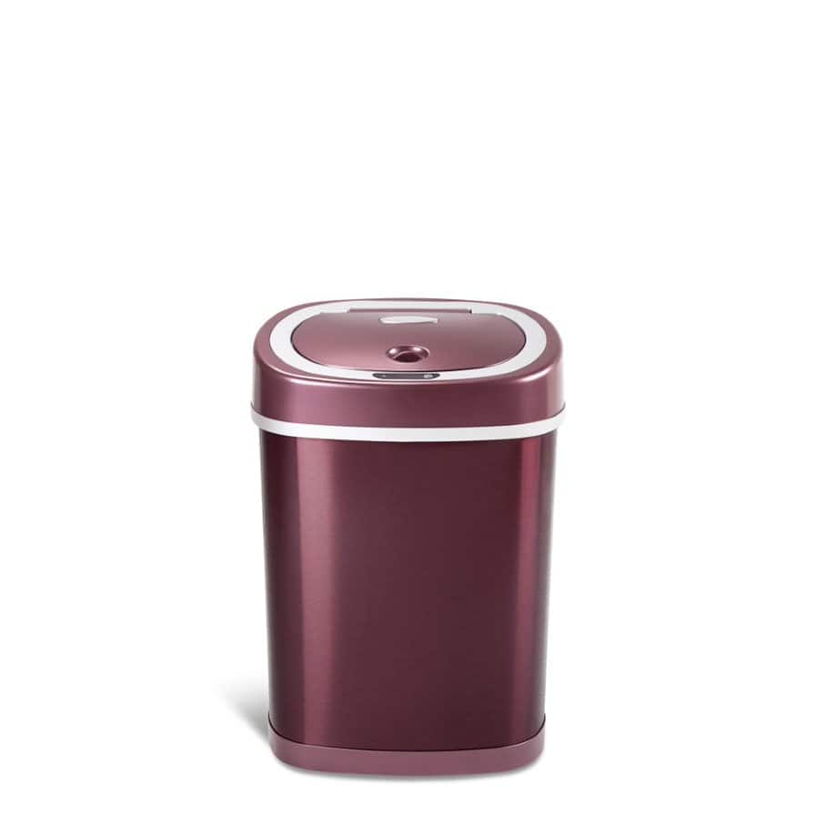 Nine Stars - Oval Motion Sensor Trash Can 3.9 Gallon