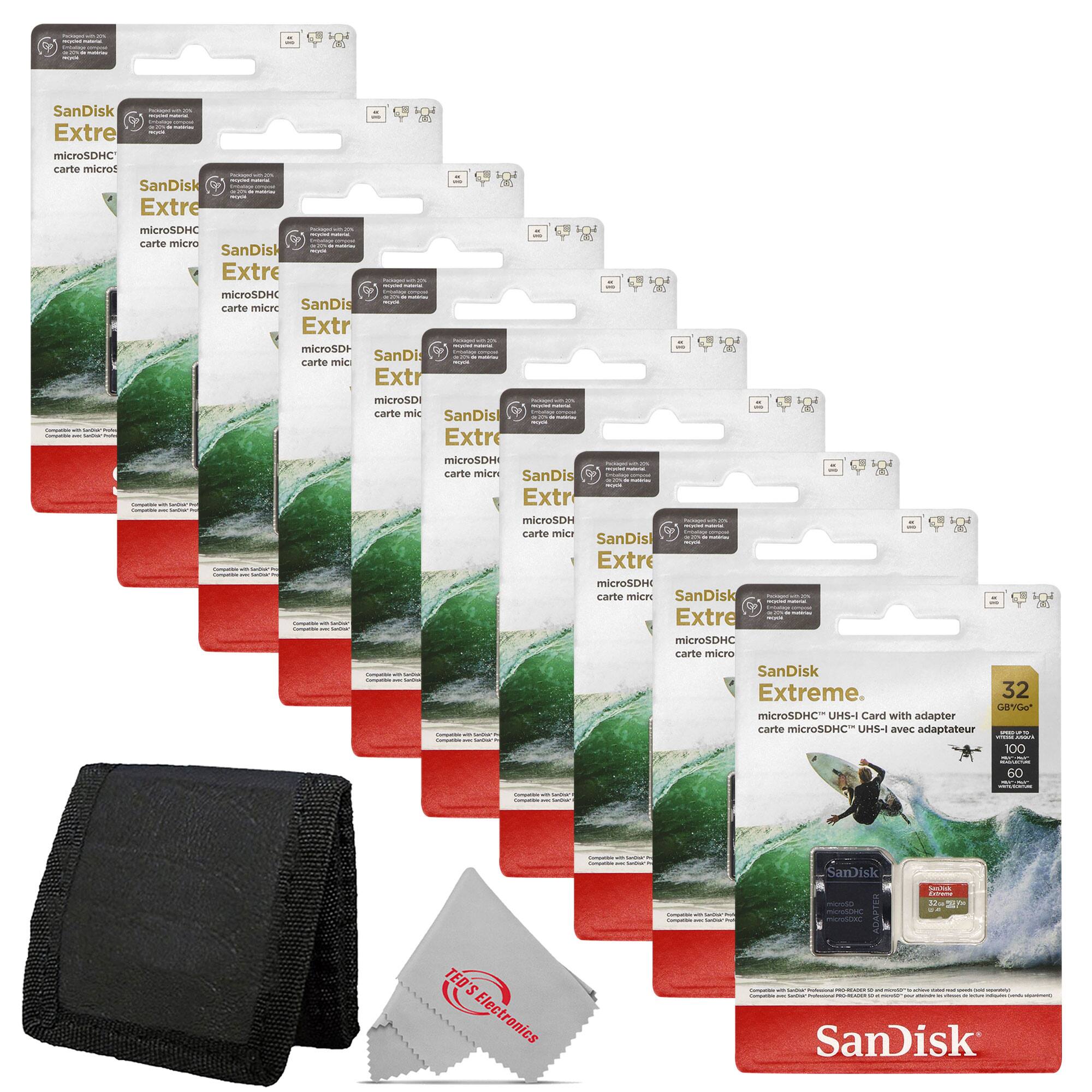 SanDisk Extreme microSDHC carte micro. SanDisk Extreme microSDHC D carte micro SanDisk Extreme microSDHC carte crc SanDisk Extr : D microSD SanDi carte mic Extr microSD carte mic SanDis : : I Extreme microSDH carte micr SanDis O - Extr microSDH carte micr SanDis Extreme - microSDH carto mice SanDisk . Extreme microSDHC carte micro SanDisk Extreme. 32 G8YGe microSDHC UHS-I Card with adapter carte microSDHC" UHS- avec adaptateur BA : 100 60 | SanDisk meroto 1 TED'S Electronics SanDisk
