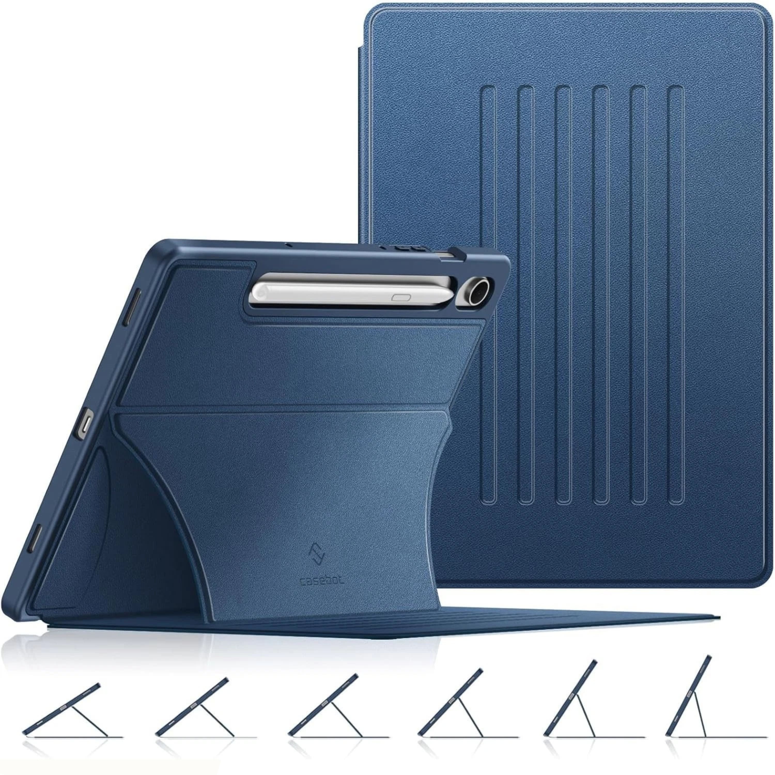Kitcheniva - Magnetic Stand Case for Samsung Galaxy Tab S10 Lite / Tab S10 FE Navy - Blue