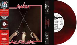 Raven - All For One - Red & Black Smoke Vinyl - VINYL LP