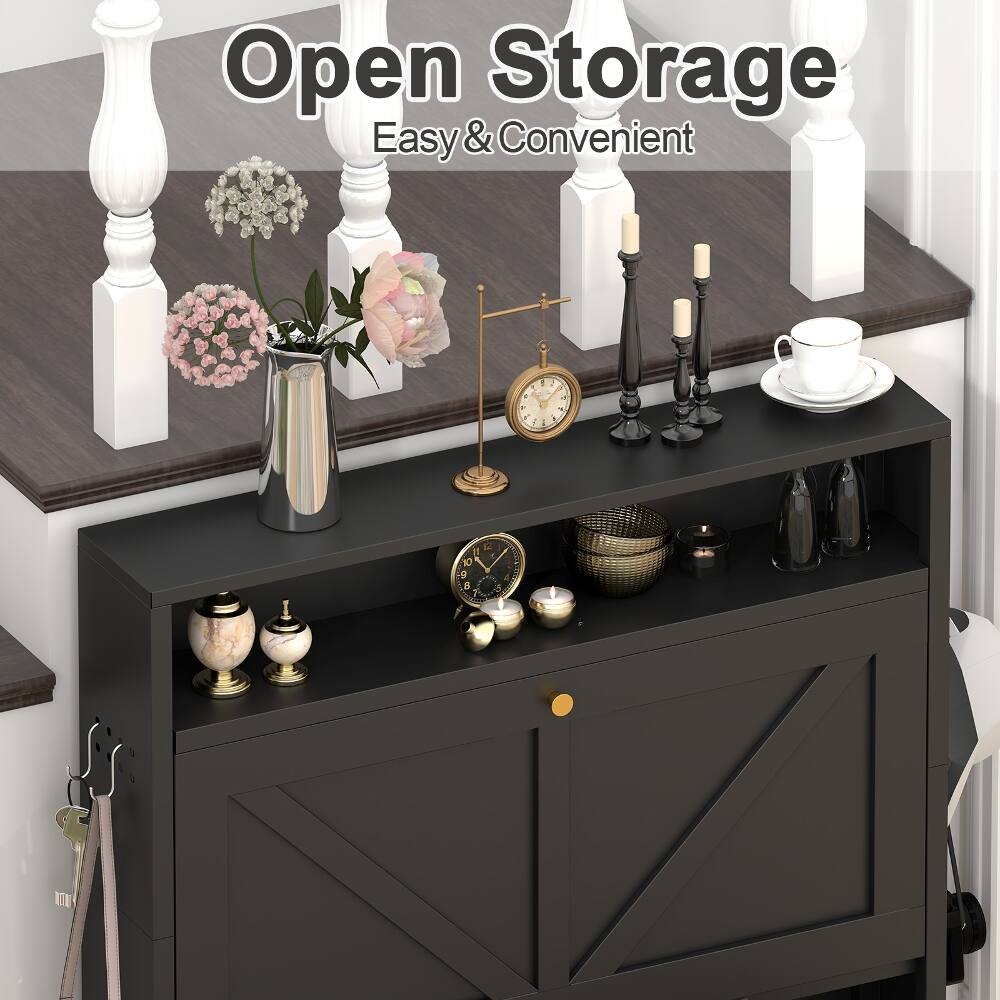 Open Storage  
Easy & Convenient