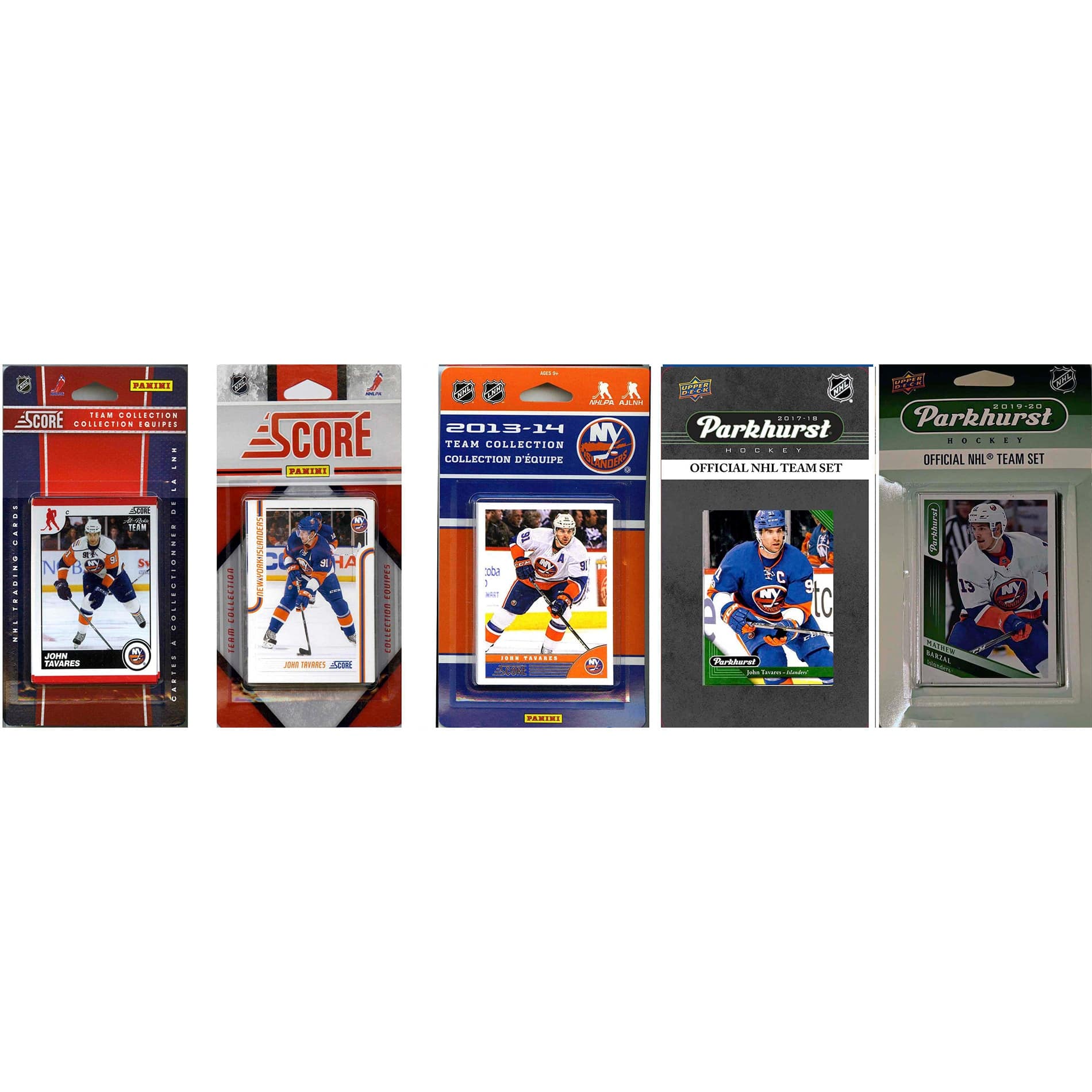 C&I Collectibles - New York Islanders Multi-Season Trading Card Set - Multicolor price history on PriceWatchPro