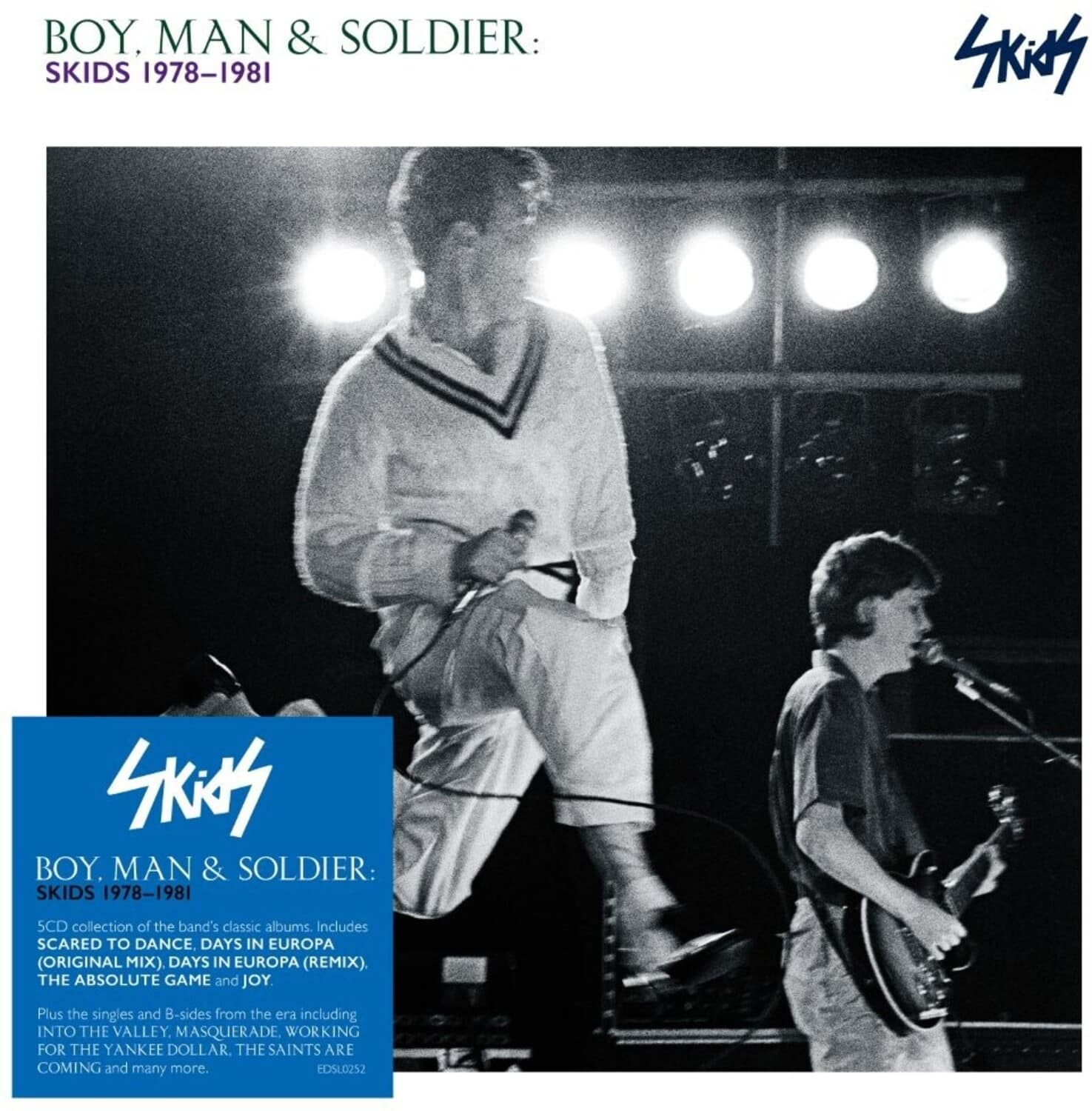 Skids - Boy Man & Soldier: Skids 1978-1981 - 5CD Boxset   - COMPACT DISCS price history on PriceWatchPro