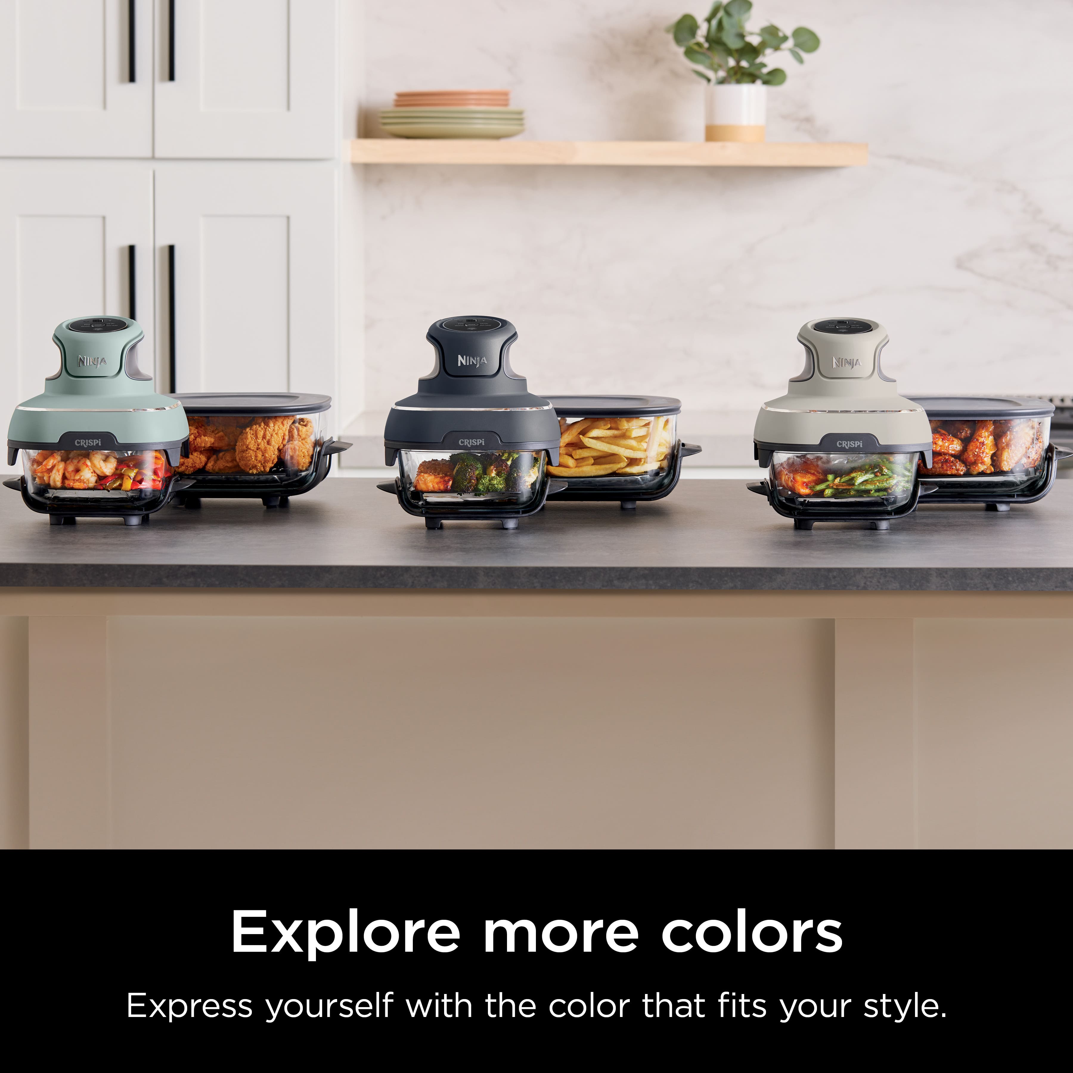 Explore more colors. Express yourself with the color that fits your style.