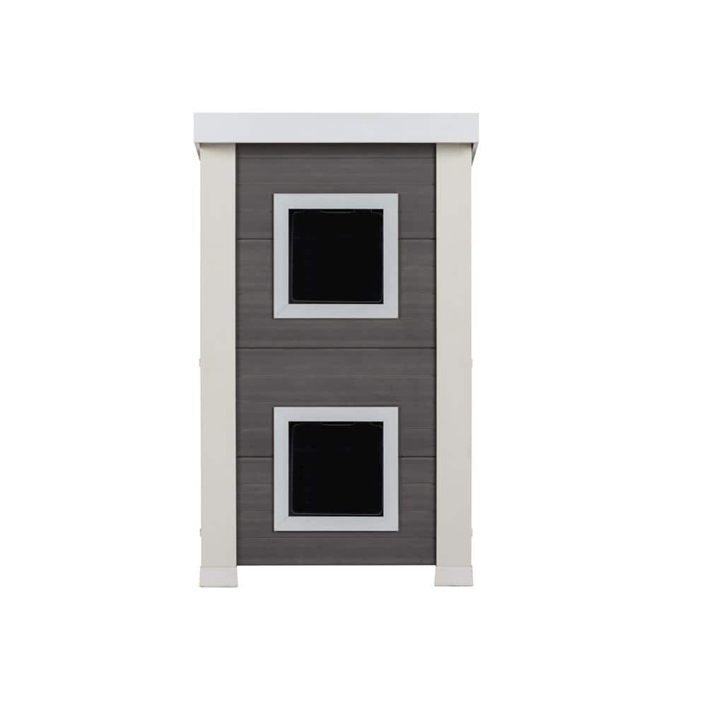 New Age Pet - ECOFLEX Outdoor Cat Townhouse - Gray price history on PriceWatchPro