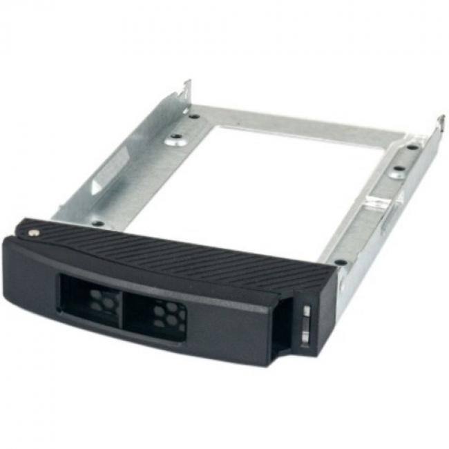 Front. QNAP - QNAP TRAY-25-NK-BLK04 Drive Bay Adapter Internal - 1 x HDD Supported - 1 x SSD Supported - 1 x Total Bay - 1 x 2.5" Bay.