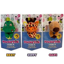 Jupiter Creations - Pocketos Fashion Plush bundle 1 w/3